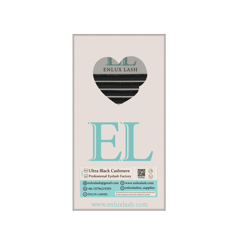 Ultra Black Cashmere Volume/Mega lash Extensions 0.07mm