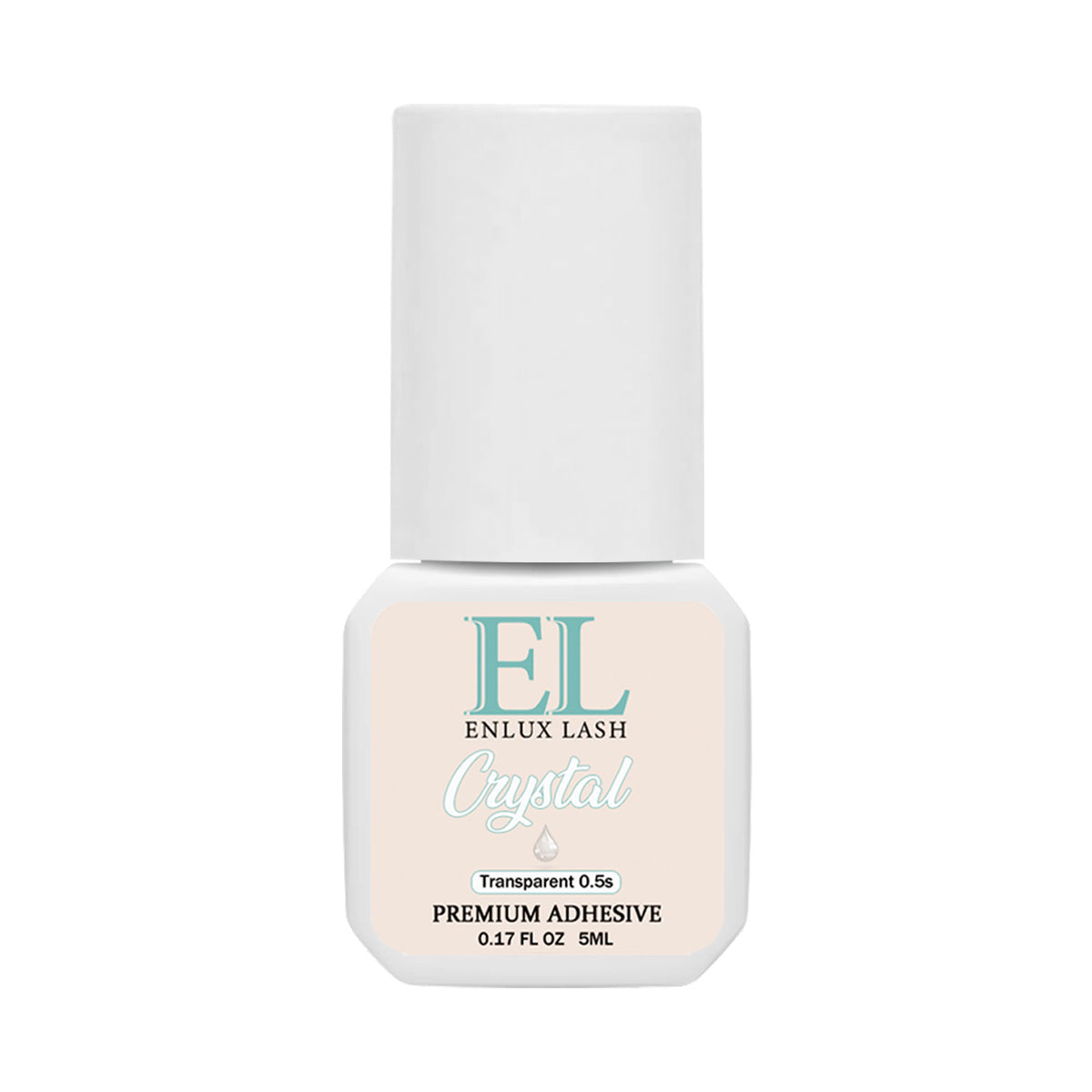 Crystal Clear Lash Glue/Adhesive 5ml 0.5s
