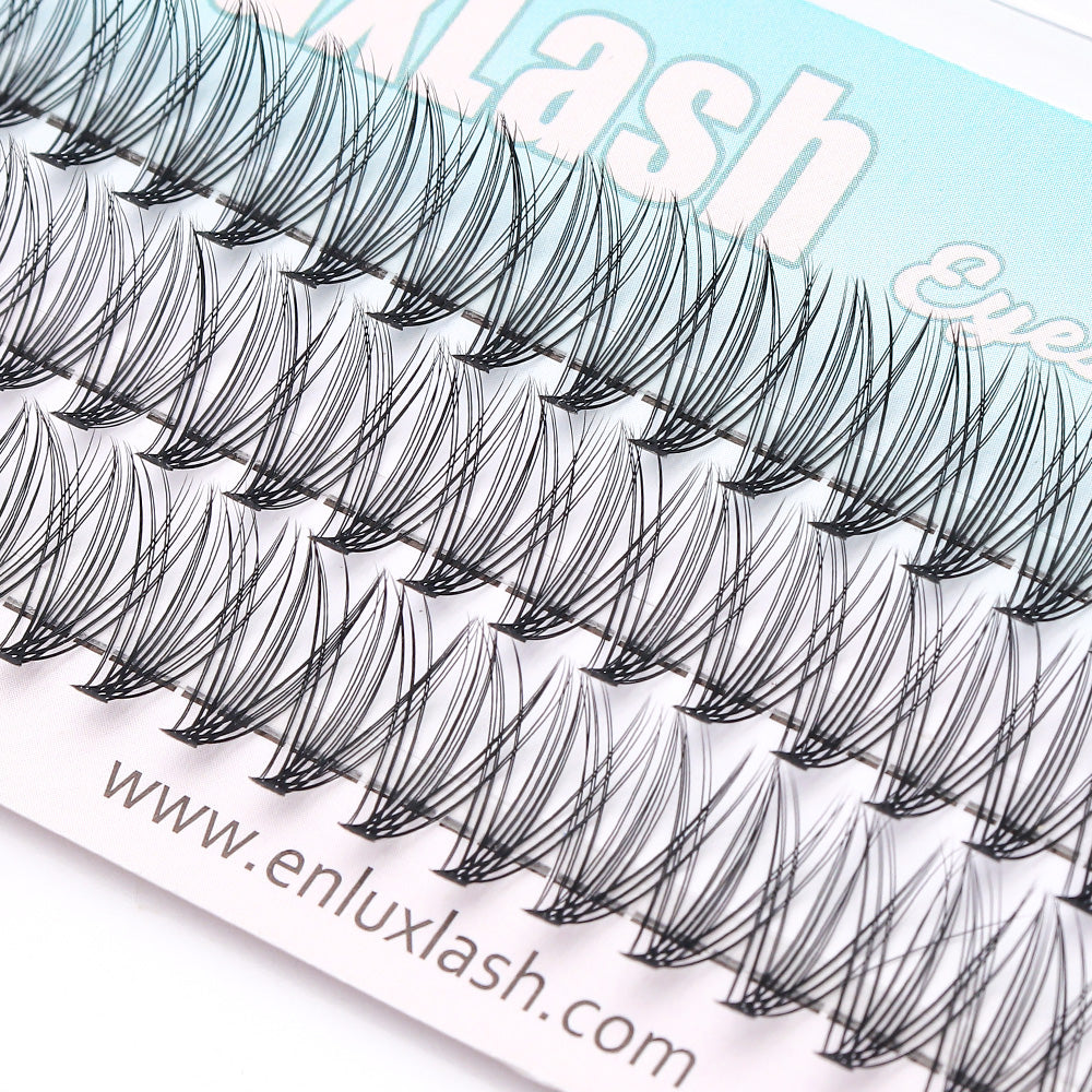 Individual Cluster DIY Eyelash Extensions 60pcs D Curl 10P/20P