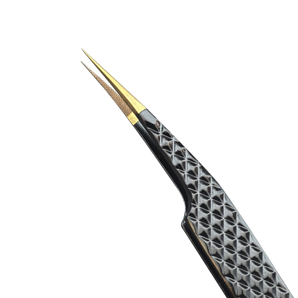 EG-01 Classic Straight Isolation Coated Fiber Tip Tweezers