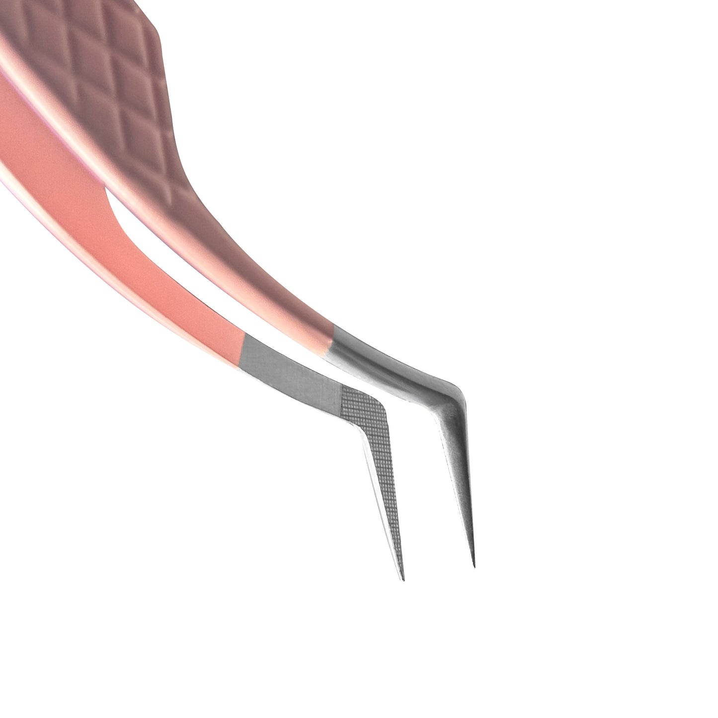 EP-09 Mega Volume Pink Coated Fiber Tip Tweezers
