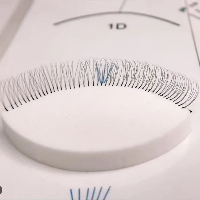 Lash Mapping Dimension Chart-Double Sided And Sponges