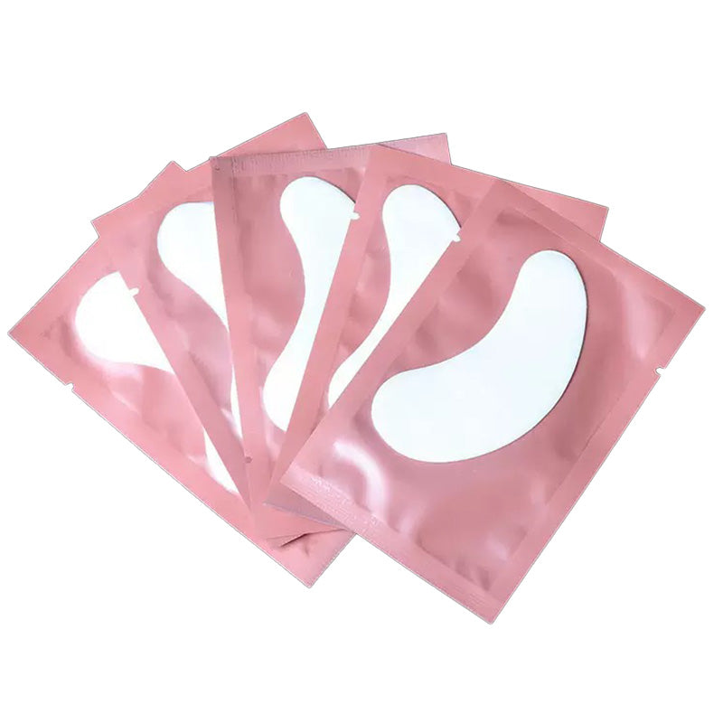Pink Lint-Free Eye Gel Pads 50 Pairs