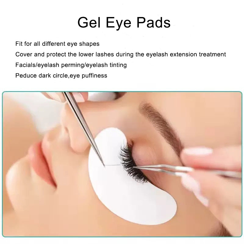 Pink Lint-Free Eye Gel Pads 50 Pairs