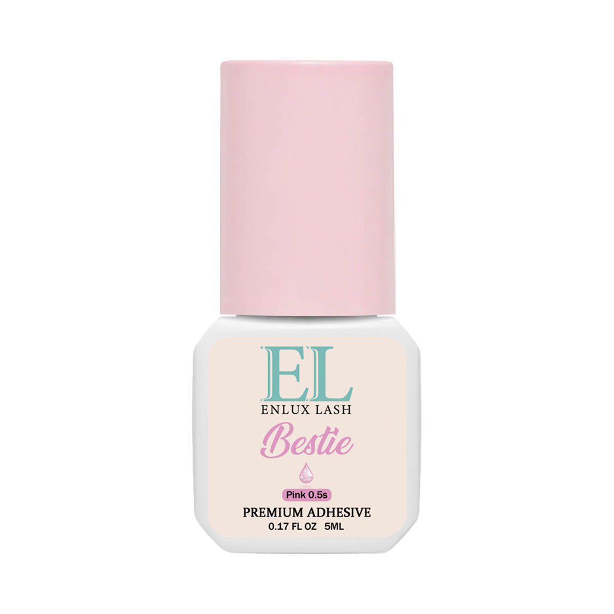 Bestie Pink Lash Glue/Adhesive 5ml 0.5s