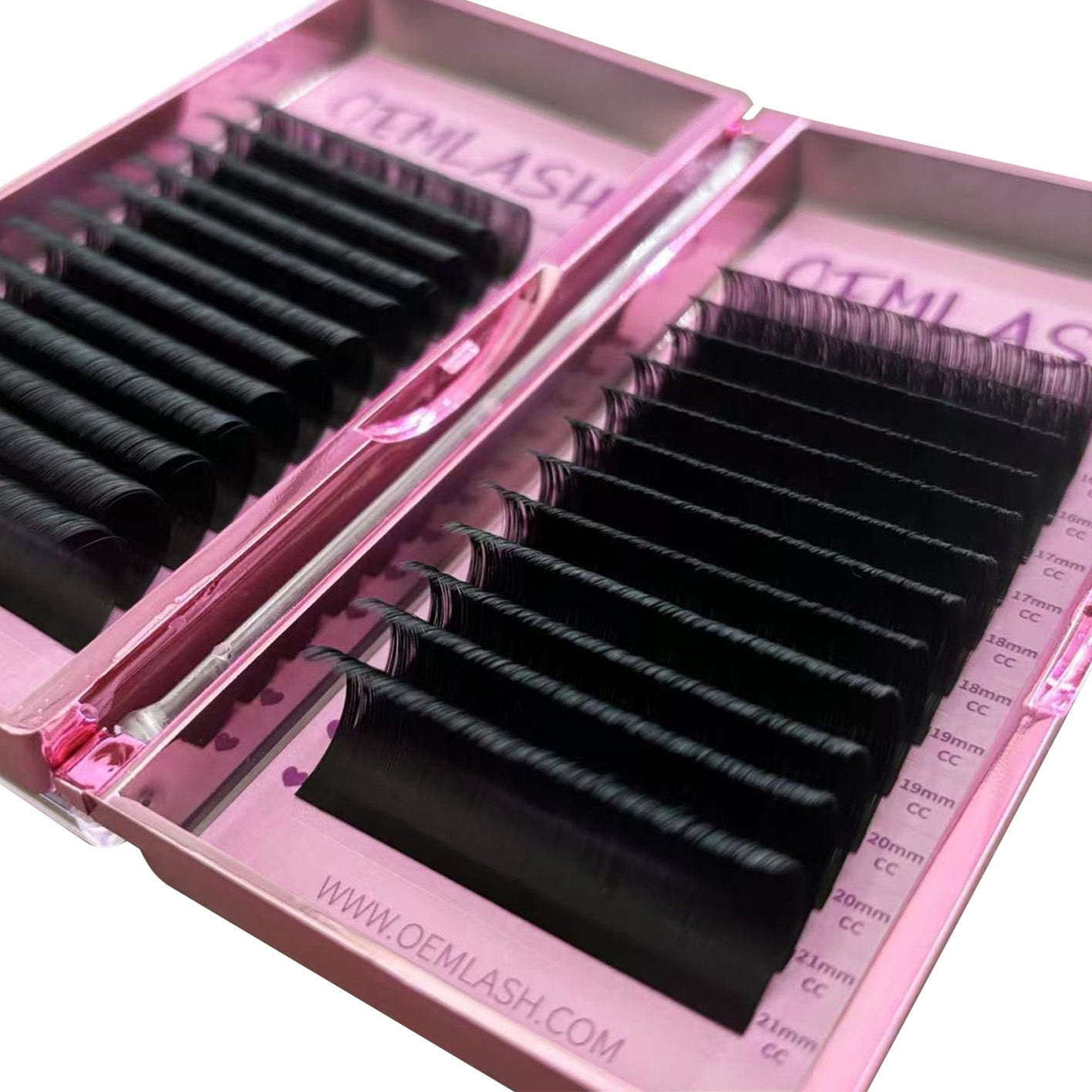 Premium Ultra matte Black Mega Volume Lashes 0.05mm