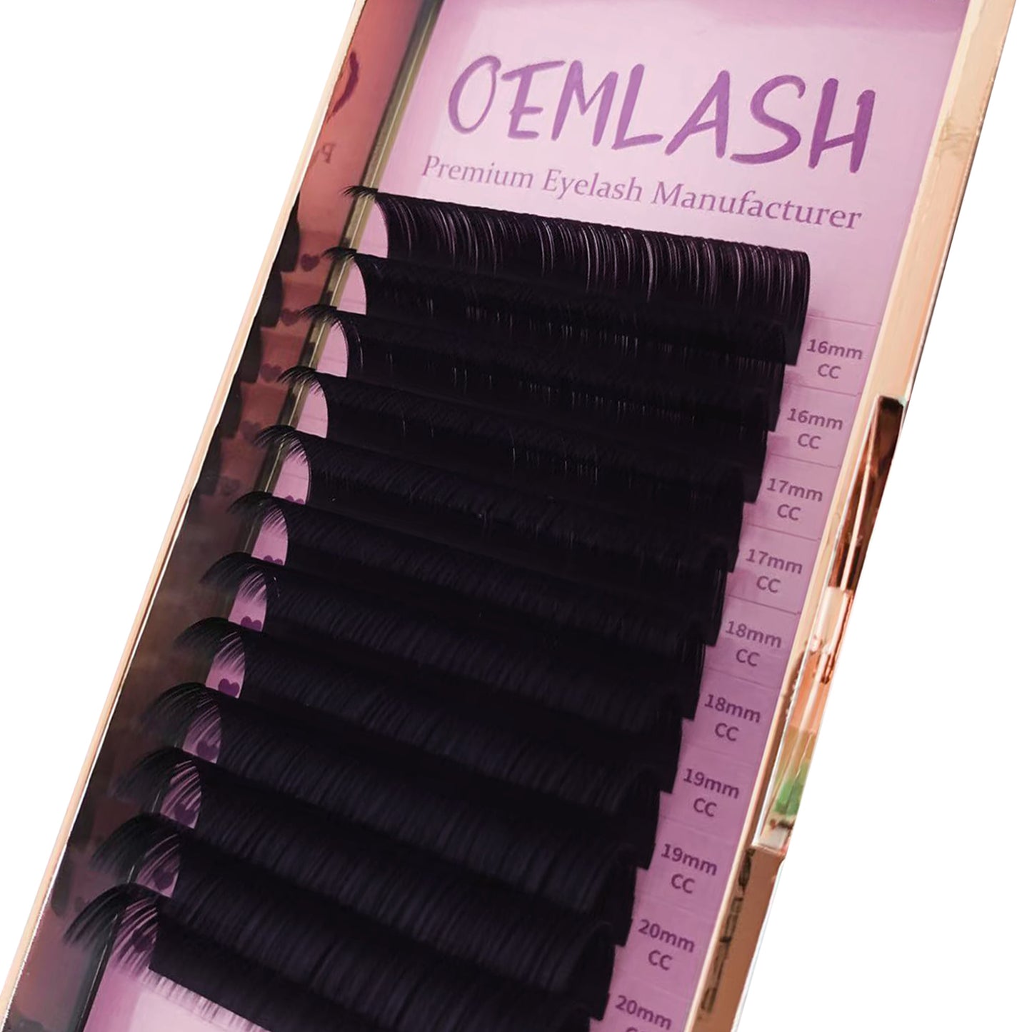 Premium Ultra matte Black Volume Lashes 0.07mm