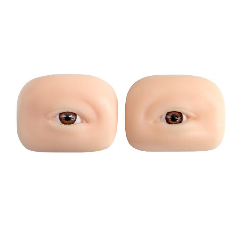 Silicon Display Mannequin Eyes For Eyelash Extensions 2 Eyes/Pack