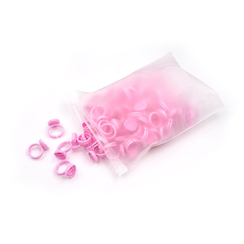 Smart Glue Ring 100 PCS-Clip To Tweezer