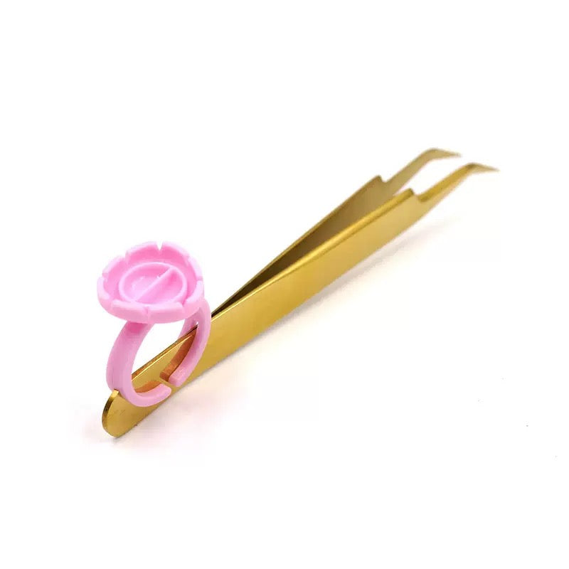 Smart Glue Ring 100 PCS-Clip To Tweezer