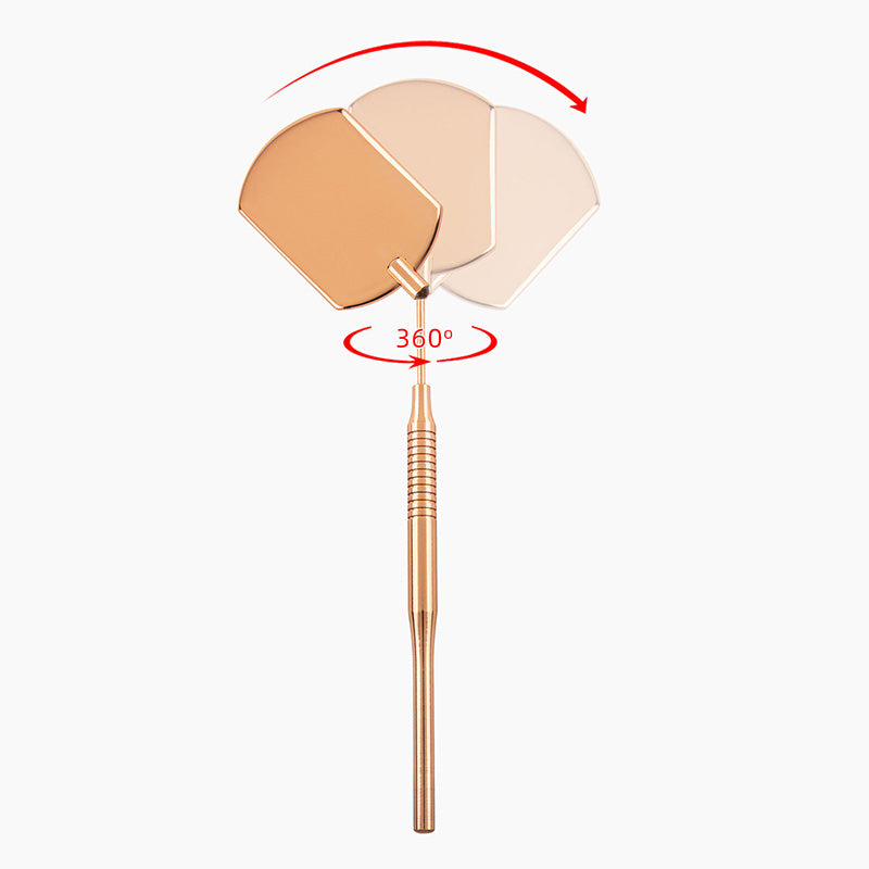 Stainless 360 Degree Free Rotation Mirror For Eyelash Extensions