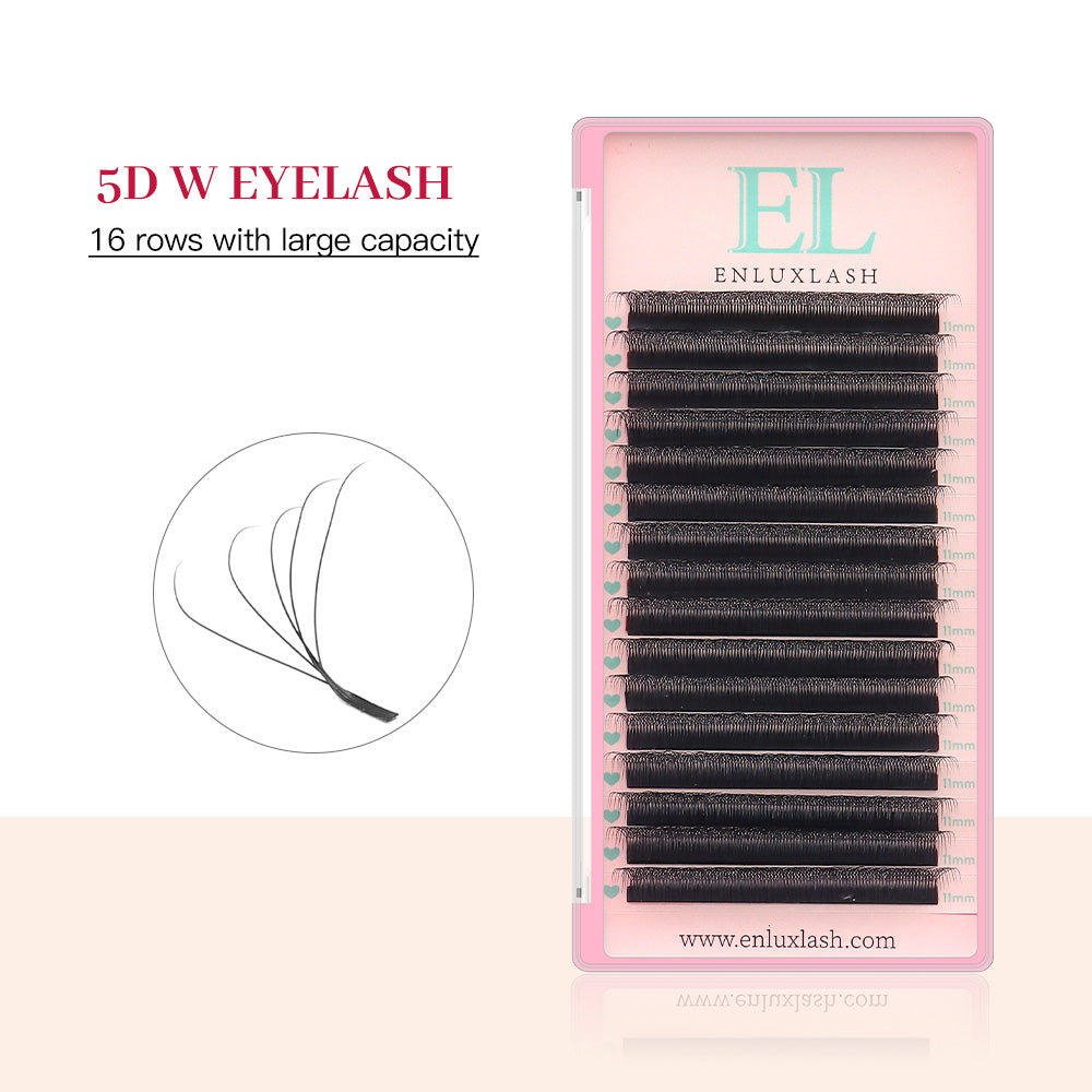 W-Shape 5D Volume Premade Fan Lash Extensions