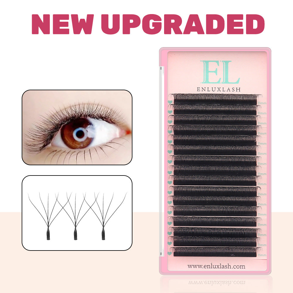 W-Shape 5D Volume Premade Fan Lash Extensions