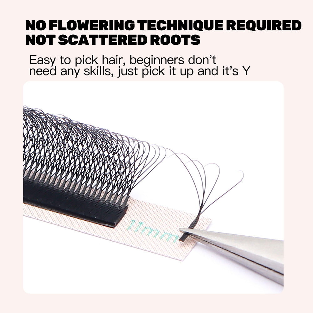W-Shape 5D Volume Premade Fan Lash Extensions