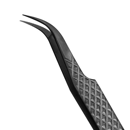 EB-02 Curved Volume Fiber Tip Tweezers