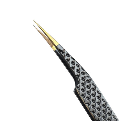 EG-01  Classic Straight Isolation Coated Fiber Tip Tweezers