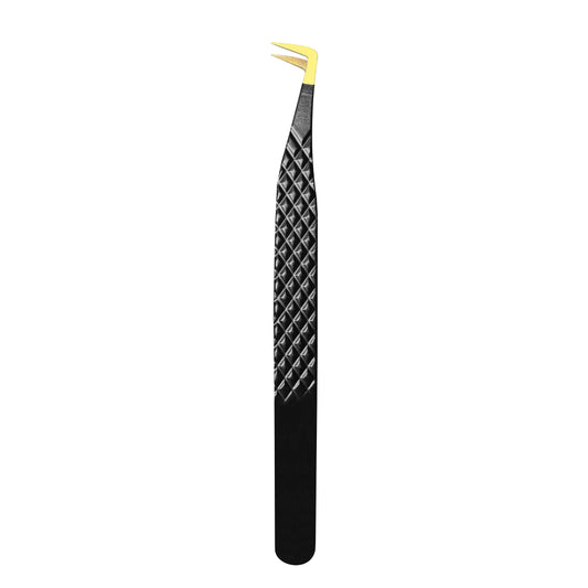 EG-04 90° Boot Volume Coated Fiber Tip Tweezers