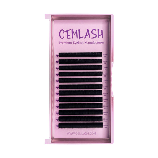 Premium Ultra matte Black Mega Volume Lashes 0.03mm