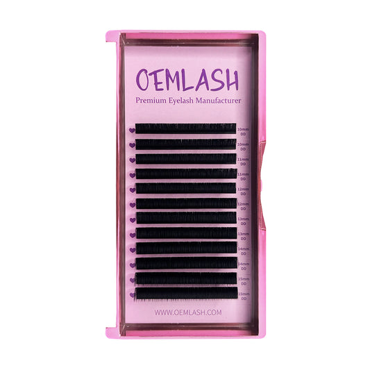Premium Ultra matte Black Mega Volume Lashes 0.05mm