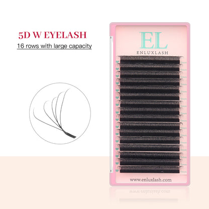 W-Shape 5D Volume Premade Fan Lash Extensions