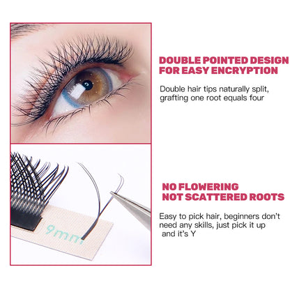 Volume Premade Fan YY Lashes (16 Lines)